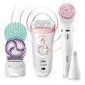 silk-épil 9 81683682 epilatore 40 pinzette bianco rosa