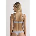reggiseno a triangolo lara in cotone donna grigio taglia 2c