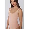 body con brassiere spalla larga light touch donna naturale tamaño l
