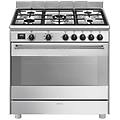 Smeg Master Bg91x2 Cucina Elettrico Gas Stainless Steel A