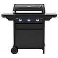 barbecue gpl e metano compact 3 l dualgas con griglia forno nero 2226230