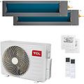 condizionatore canalizzabile serie d dual split 18000+18000 btu inverter a++ wifi unità