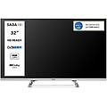 sa32m10 tv 32'' hd ready triplo tuner dvbt2/c/s2 hevc main10 certificato tivusat piedistallo