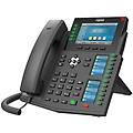 x6u telefono ip nero 20 linee lcd wi-fi (x6u)