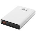 - 1700-0156 batteria portatile ioni di litio 10000 mah bianco