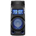 - sistema micro hi-fi boombox mhc-v43d supporto mp3 / cd / dvd radio fm bluetooth / aux nero