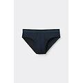 slip uomo in cotone superior con logo uomo blu taglia 5
