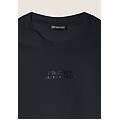 t-shirt cropped slim fit in jersey leggero anthracite donna large