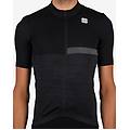 maglia giara manica corta nero grigio 3xl