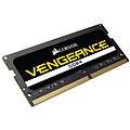memoria ram vengeance cmsx32gx4m2a2400c16 32gb 2x16gb ddr4 2400mhz cl16 so-dimm nero
