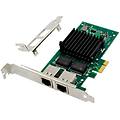 tarjeta de red mc-pciex1-i350-t2 pcie 1000 mbps 2xrj45 low profile