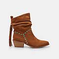 stivaletti western donna marrone