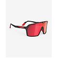 occhiali spinshield nero opaco con lente rp optics multilaser red