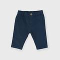 pantalone in gabardina da neonato blu taglia 3m