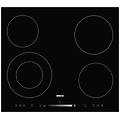 - piano cottura hic 64502 t elettrico 4 zone cottura da 60 cm colore nero