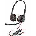 auricolari con microfono hp blackwire 3220 nero senza marca