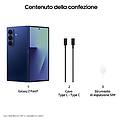 galaxy z fold7 smartphone ai ram 12gb 512gb display 6 5/8 camera 200mp batteria a lunga durata blue