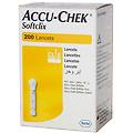 accu-chek softclix pungidito controllo glicemia 200 lancette pungidito