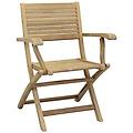 Milani Home Orator Poltrona Da Giardino Pieghevole In Legno Di Teak