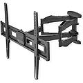 staffa a muro tv articolata 37''-70'' 45kg nero