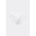 slip in microfibra con logo uomo bianco taglia 5