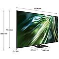 tv neo qled 4k 55" qe55qn90datxzt smart tv wi-fi titan black 2024 processore nq4 ai gen2