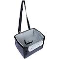 seggiolino auto per cani blush deluxe l 42 x l 32 x h 28 5 cm