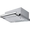 cappa telescopica superline 45 45 cm in acciaio inossidabile