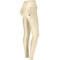 pantaloni push up wr. up vita alta superskinny similpelle brown rice donna large