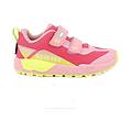 sneakers gore-tex da bambina fuxia e rosa con strap taglia 35