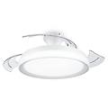 - plafoniera con ventilatore bliss 35+28 w-bianco