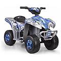 - quad elettrico king cross blu