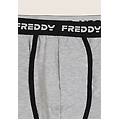 boxer uomo aderenti con elastico jacquard e logo melange gray uomo extra large