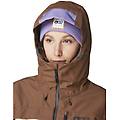 seen w giacca da sci donna brown/purple xs