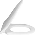 subway sedile wc slim rallentato termoindurente con cerniera inox bianco codice prod 9m65s101