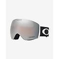 maschera flight deck matte black con lenti prizm snow black iridium