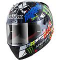 casco race-r pro carbon replica lorenzo catalunya gp carbon / chrom / verde nero rosso blu rosa