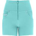 shorts push up wr. up vita alta sfrangiati in denim navetta tinto in capo ipanema donna xxs
