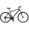 bicicletta uomo crossline 1100 alluminio 28. 168-185 cm. 24 velocità. grafite