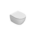 Ceramica Globo 4all Vaso Wc Sospeso 48x37 Senza Brida Codice Prod Mds04bi