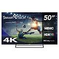 smart-tech 50uw02v tv 127 cm (50") 4k ultra hd smart tv wi-fi nero 260 cd/m&sup2;