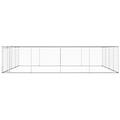 - canile da esterno in acciaio zincato 760x760x185 cm