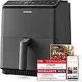 friggitrice ad aria air fryer 6 4l (1 8kg) forno elettrico doppia resistenza connessione wifi 12