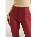 pantaloni wr. up 7/8 superskinny vita alta similpelle special edition deep claret donna extra small