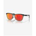 occhiali frogskins range matte grey smoke lenti prizm ruby