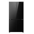 - frigorifero 4 porte rq768n4gbe classe e 591 lt-black glass