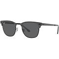 occhiali da sole clubmaster metal rb 3716 (9256b1)