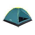 tenda da campeggio verde