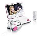 dvp-910 lettore dvd portatile convertibile 22 9 cm (9") nero rosa (a002773)
