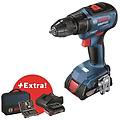 - trapano avvitatore professional gsr 18v-50 + 2 batterie da 2 0 ah + caricabatterie gal 18v-20 + 43